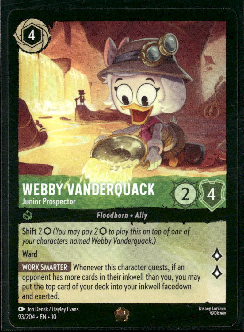 Whispers in the Well Webby Vanderquack #93/204