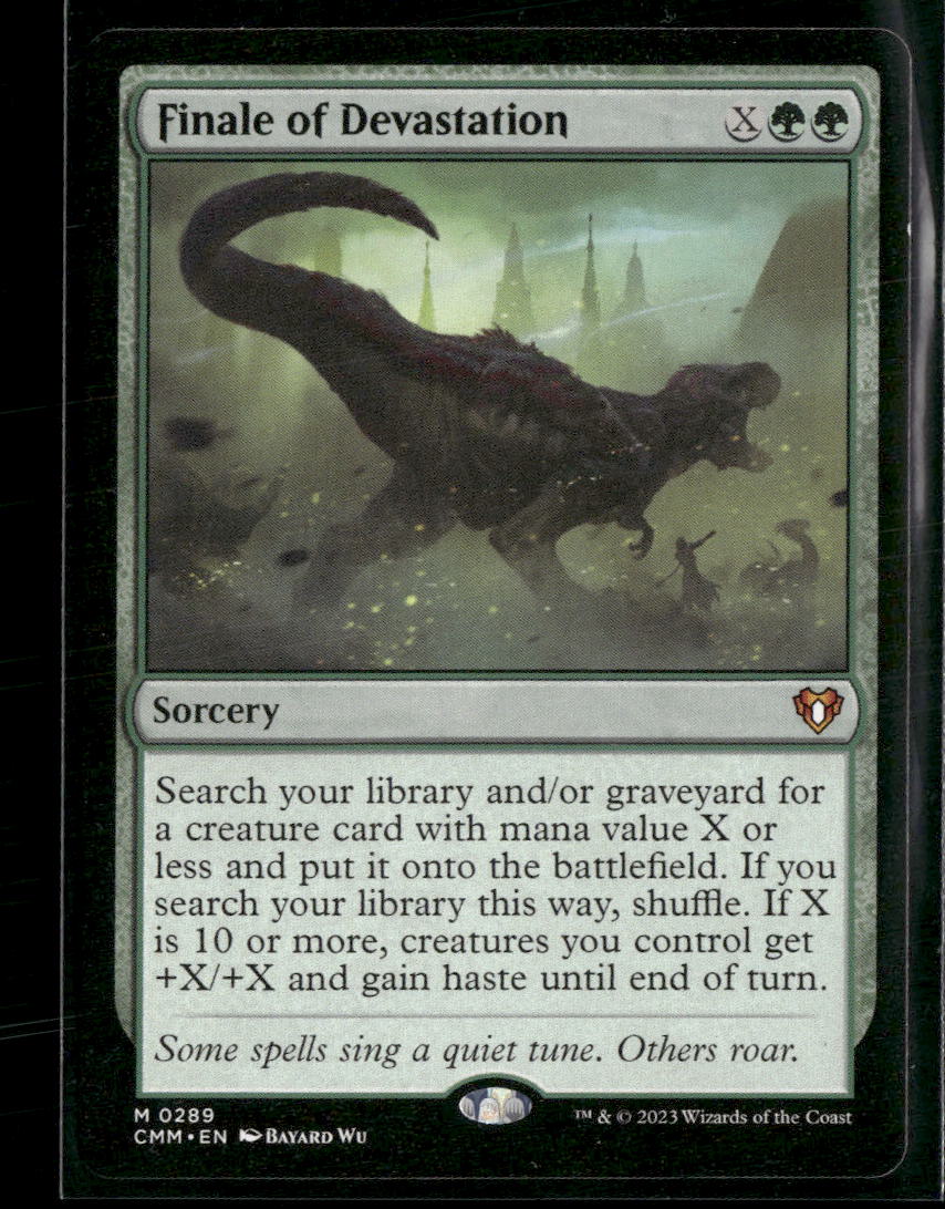 Commander Masters Finale of Devastation #289