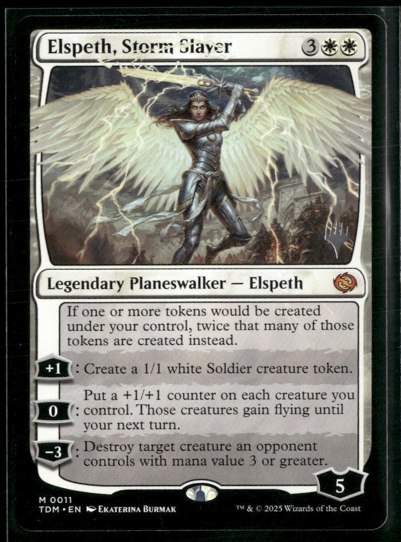 Promo Pack: Tarkir: Dragonstorm Elspeth, Storm Slayer #11