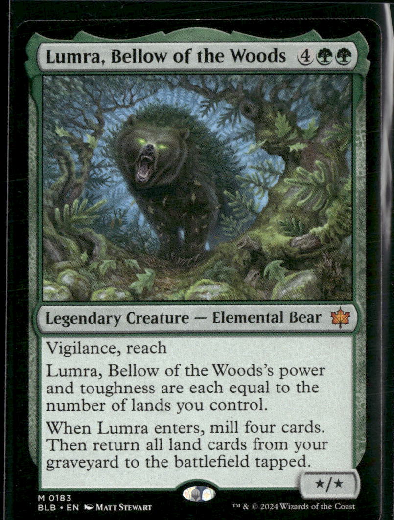 Bloomburrow Lumra, Bellow of the Woods #183