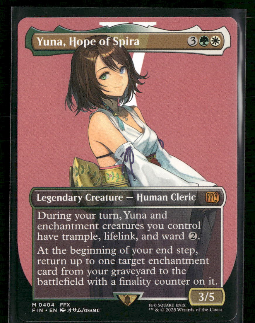 FINAL FANTASY Yuna, Hope of Spira (Borderless) #404
