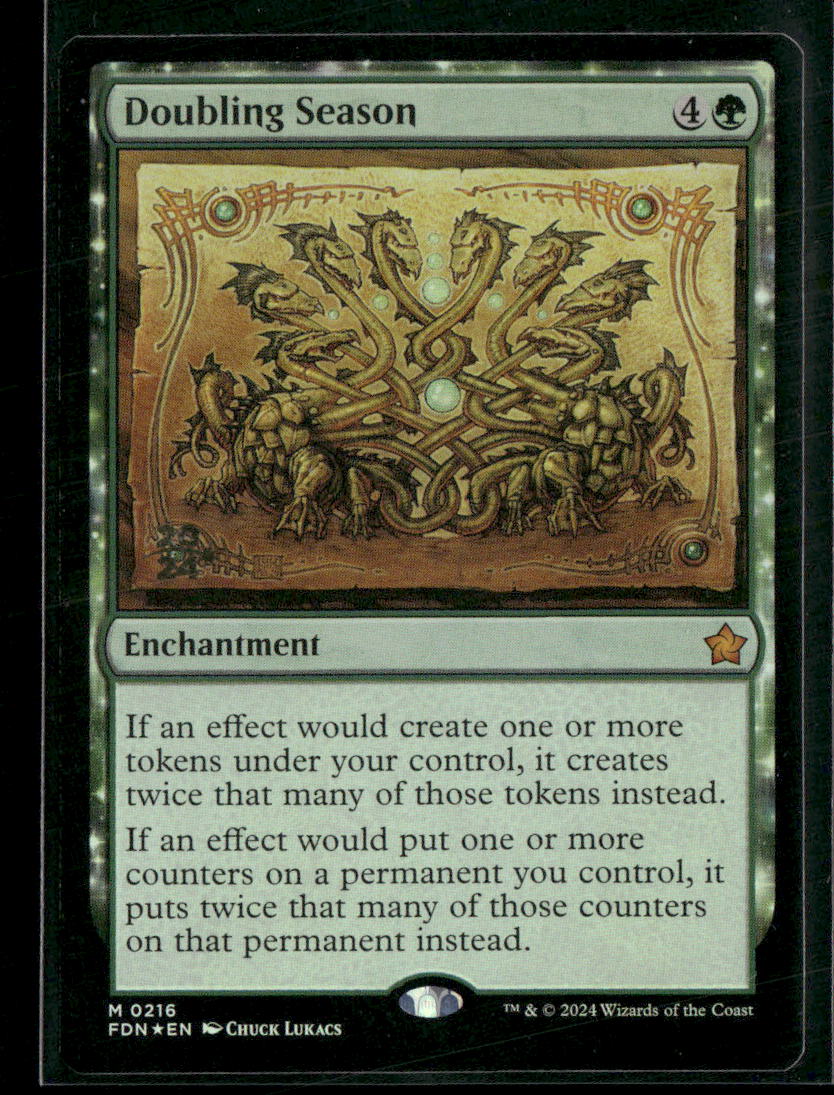 Prerelease Cards Doubling Season #216
