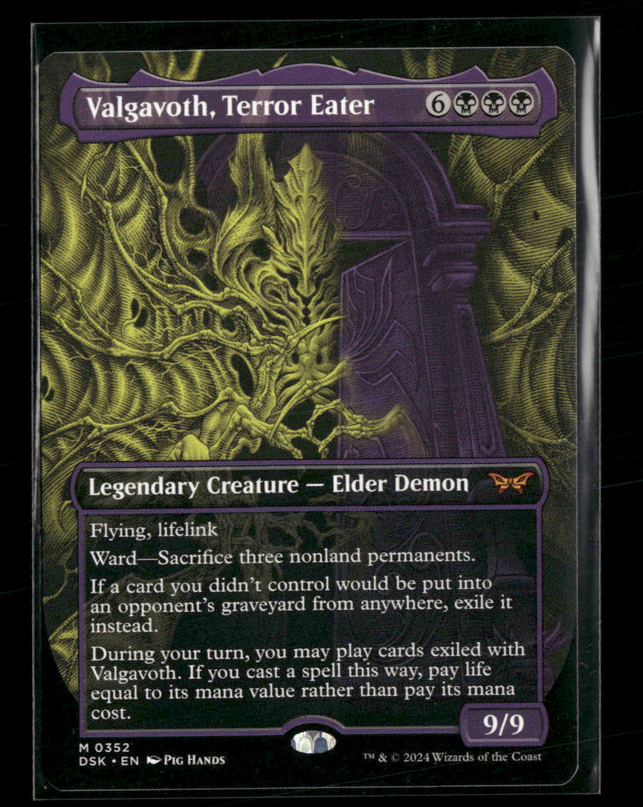 Duskmourn: House of Horror Valgavoth, Terror Eater (Showcase) #352