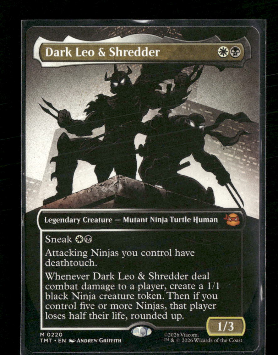 Teenage Mutant Ninja Turtles Dark Leo & Shredder (Borderless) #220