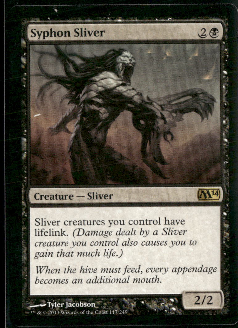 Magic 2014 (M14) Syphon Sliver #117