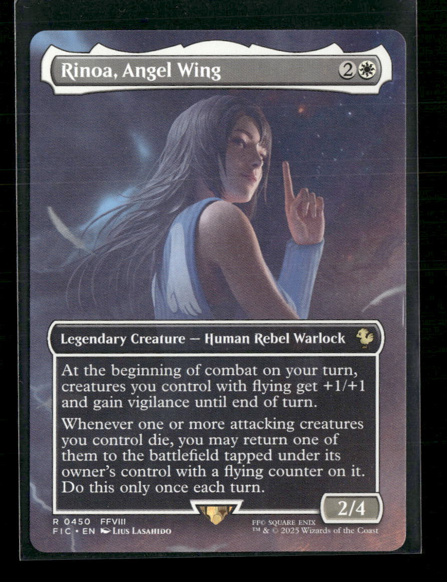 Commander: FINAL FANTASY Rinoa, Angel Wing (Borderless) #450