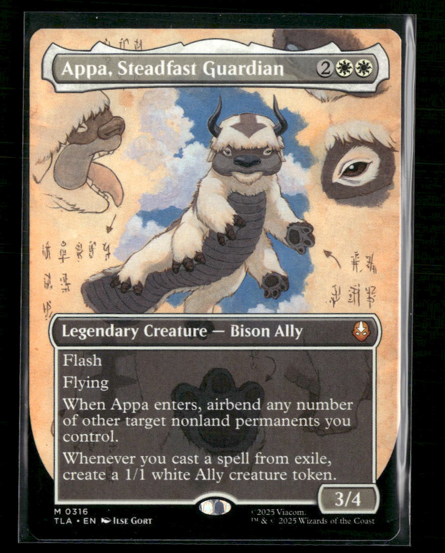 Avatar: The Last Airbender Appa, Steadfast Guardian (Borderless) #316