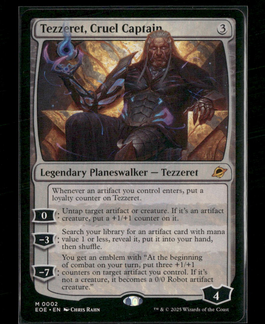 Edge of Eternities Tezzeret, Cruel Captain #2