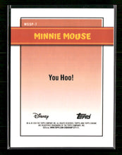 Disney Minnie Mouse Neon Topps Chrome 2026 MSSP-7 Case Hit