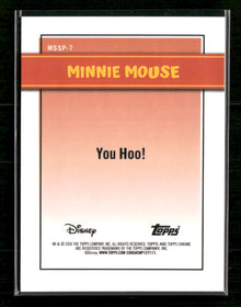 Disney Minnie Mouse Neon Topps Chrome 2026 MSSP-7 Case Hit