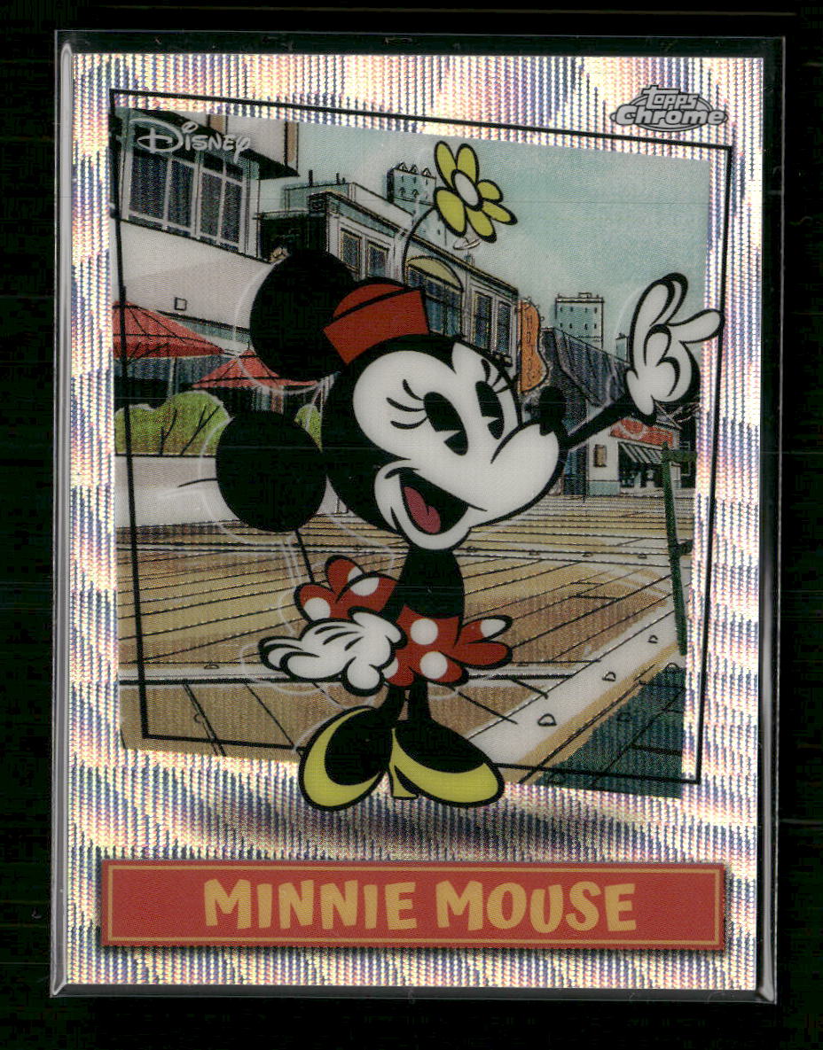 Disney Minnie Mouse Neon Topps Chrome 2026 MSSP-7 Case Hit