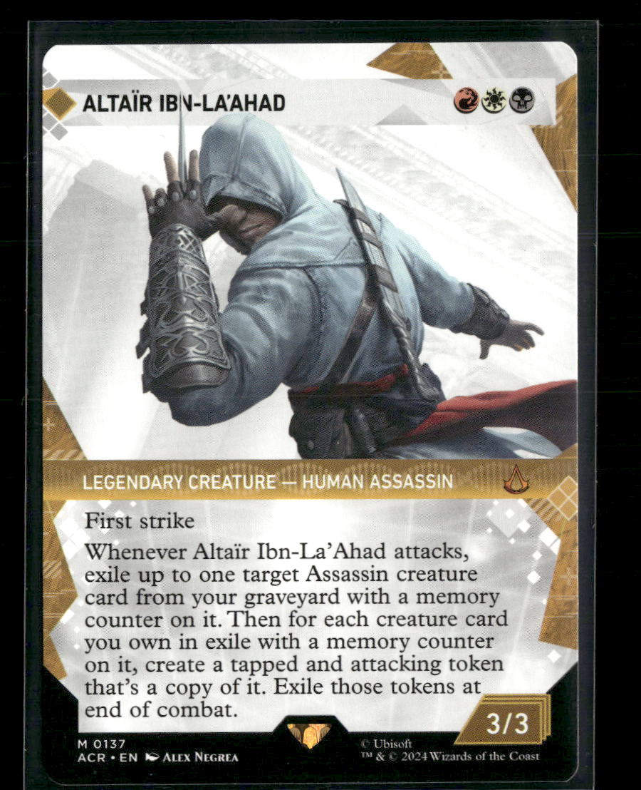 Universes Beyond: Assassin's Creed Altair Ibn-La'Ahad (Showcase) #137