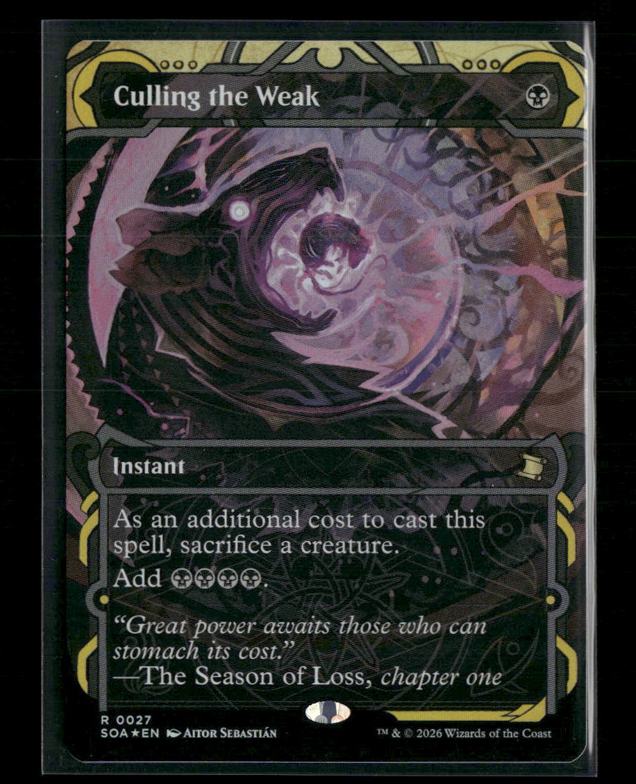 Secrets of Strixhaven: Mystical Archive Culling the Weak #27