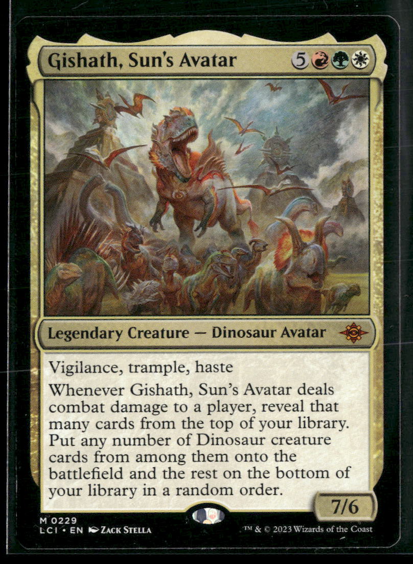 The Lost Caverns of Ixalan Gishath, Sun's Avatar #229