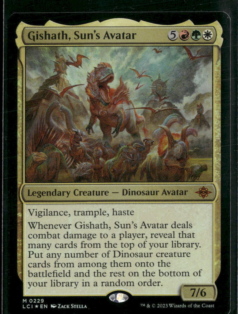 The Lost Caverns of Ixalan Gishath, Sun's Avatar #229