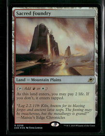 Edge of Eternities Sacred Foundry #256
