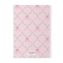 Watercolor Bow Softcover Notebook
