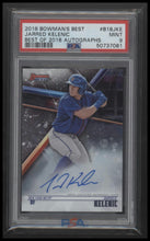2018 Bowmans Best Of 2018 Autographs Jarred Kelenic 9 PSA #B18JKE