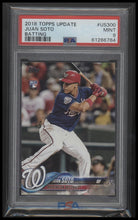 2018 Topps Update Juan Soto 9 PSA #US300