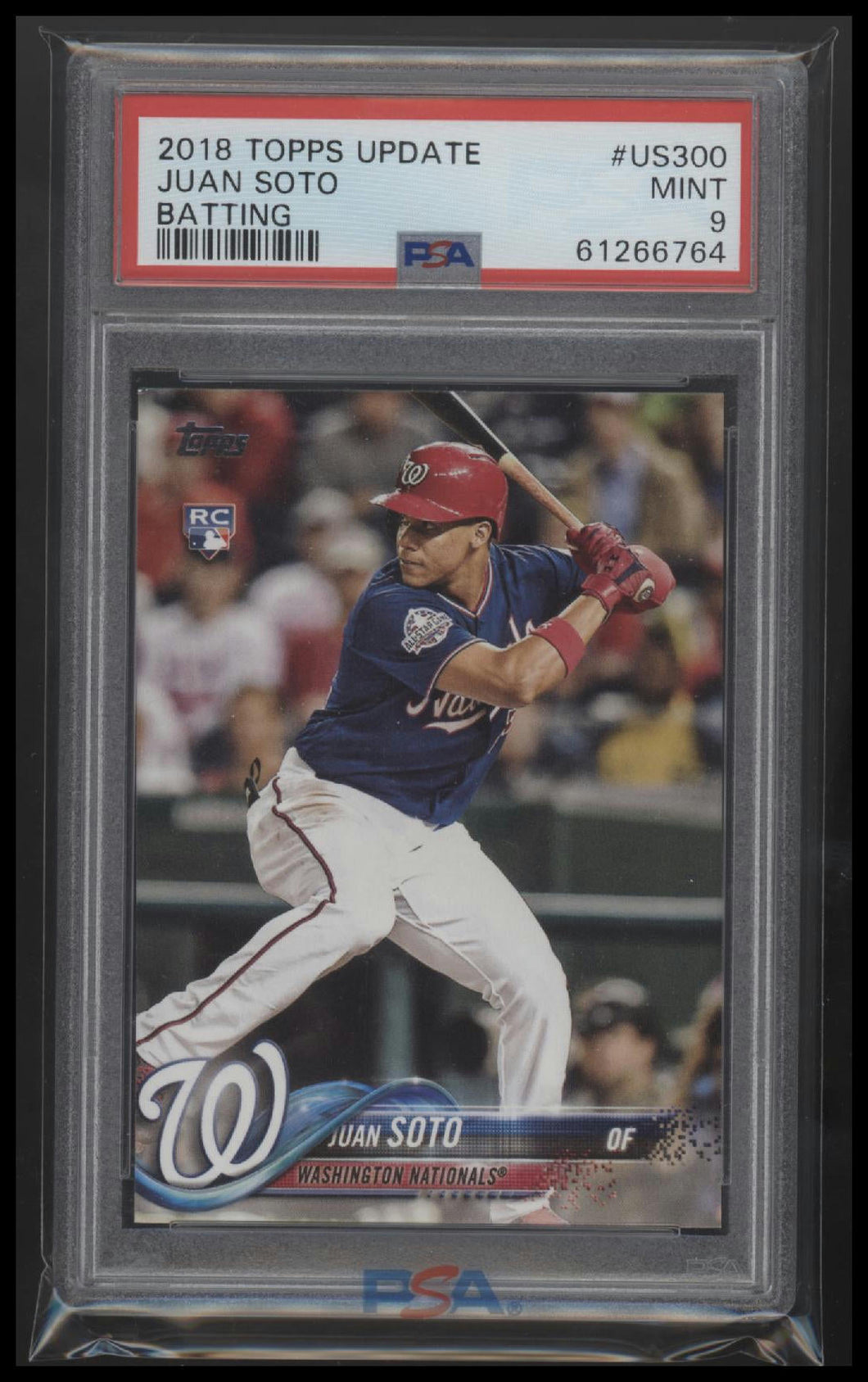 2018 Topps Update Juan Soto 9 PSA #US300