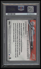 2018 Topps Chrome Update Update Juan Soto 9 PSA #HMT98
