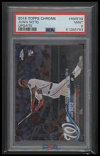 2018 Topps Chrome Update Update Juan Soto 9 PSA #HMT98