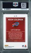 2024 Panini Donruss Optic Uptowns Keon Coleman 10 PSA #15