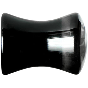 2G Black Acrylic White Nautical Anchor Saddle Plug Set