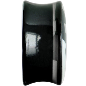 20mm Black Acrylic Drop the White Anchor Saddle Plug