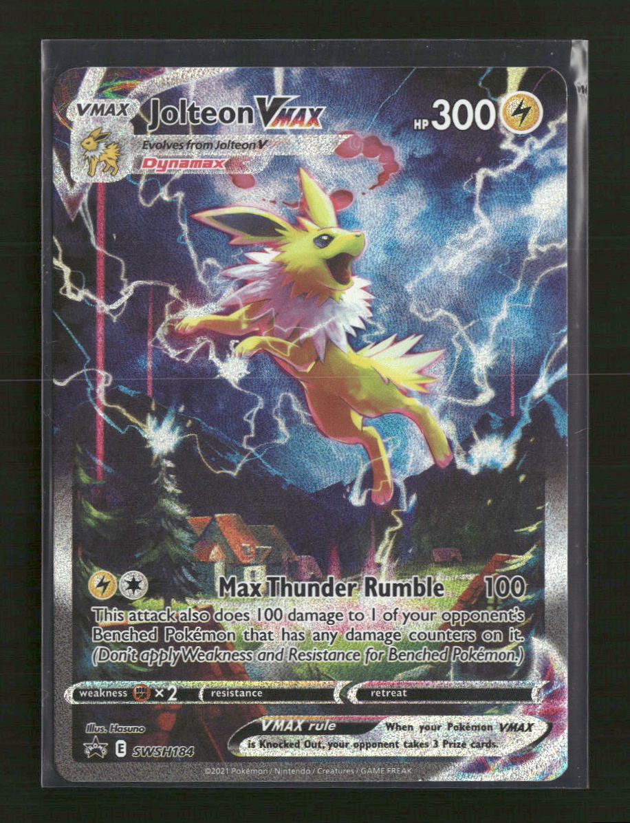 SWSH: Sword & Shield Promo Cards Jolteon VMAX #SWSH184