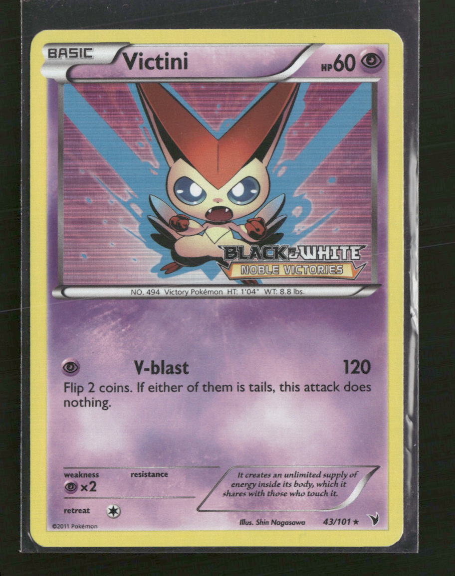 Black and White Promos Victini #43/101