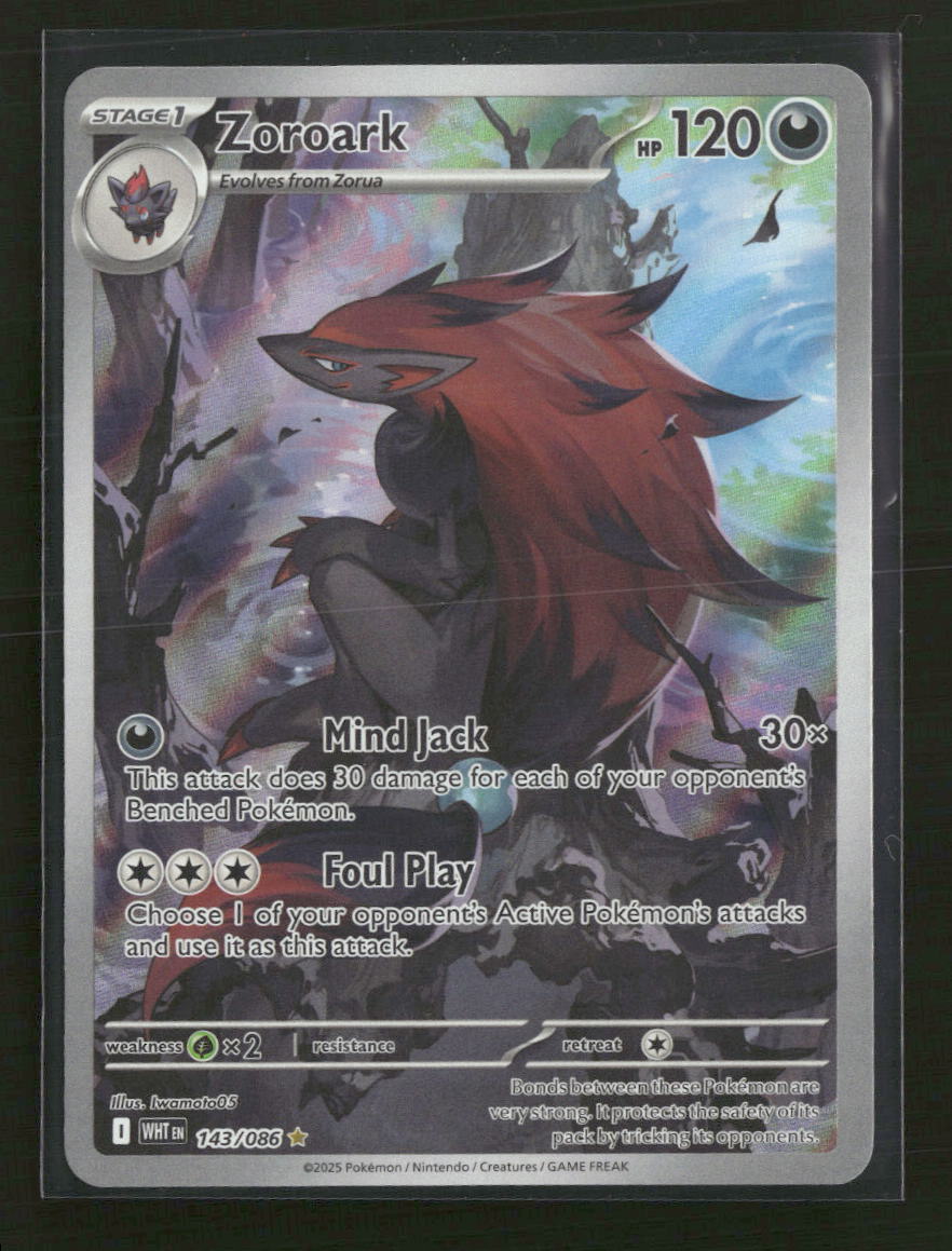SV: White Flare Zoroark #143/086