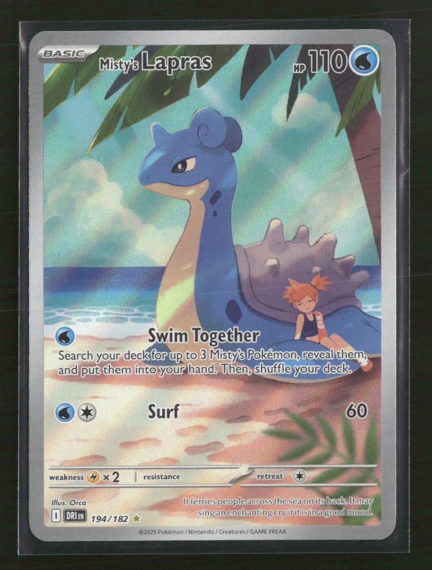 SV10: Destined Rivals Misty's Lapras #194/182