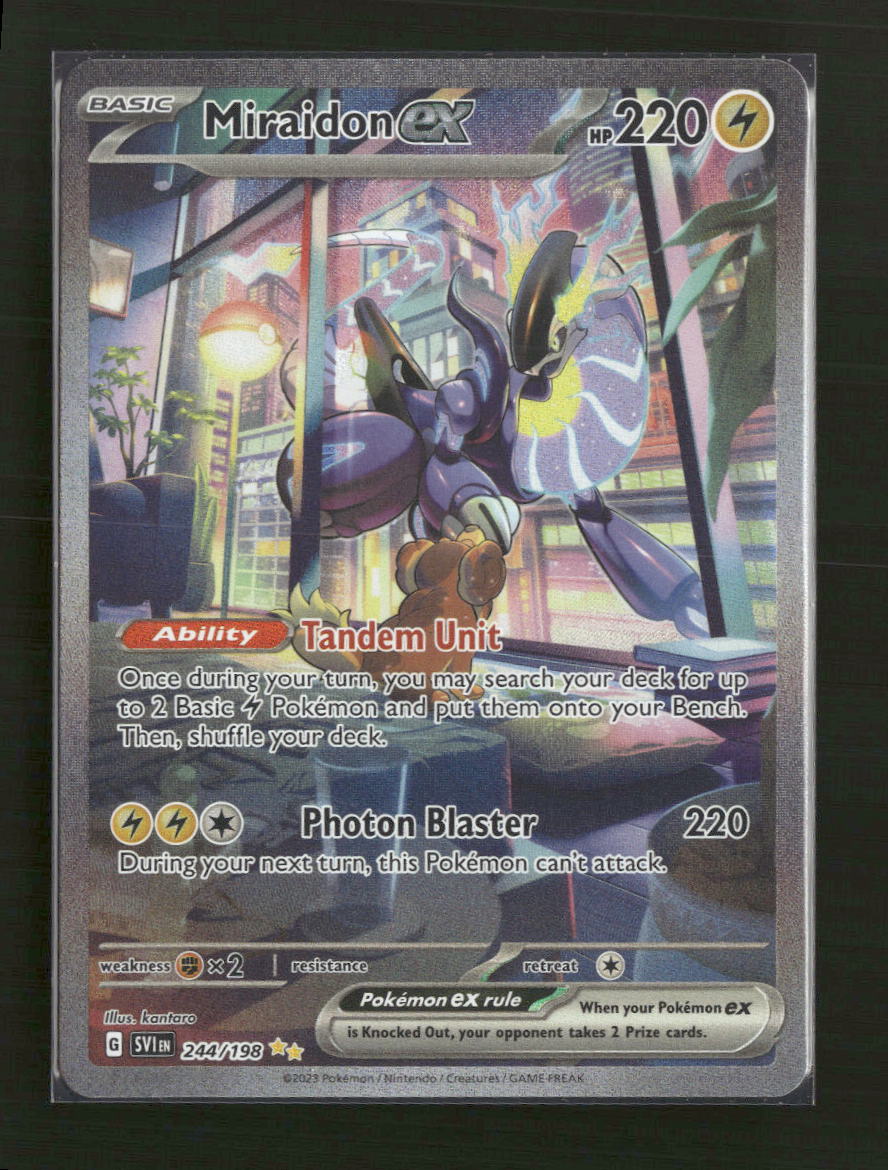 SV01: Scarlet & Violet Base Set Miraidon ex #244/198