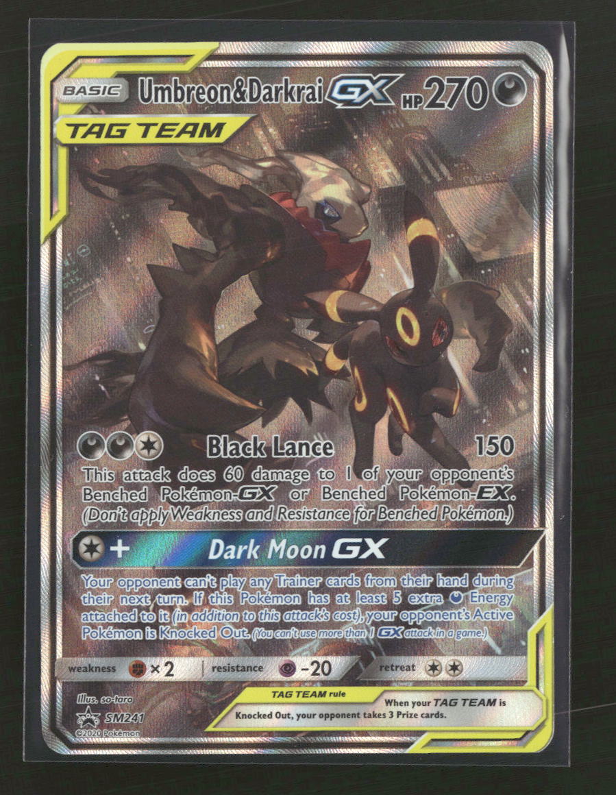 SM Promos Umbreon & Darkrai GX #SM241
