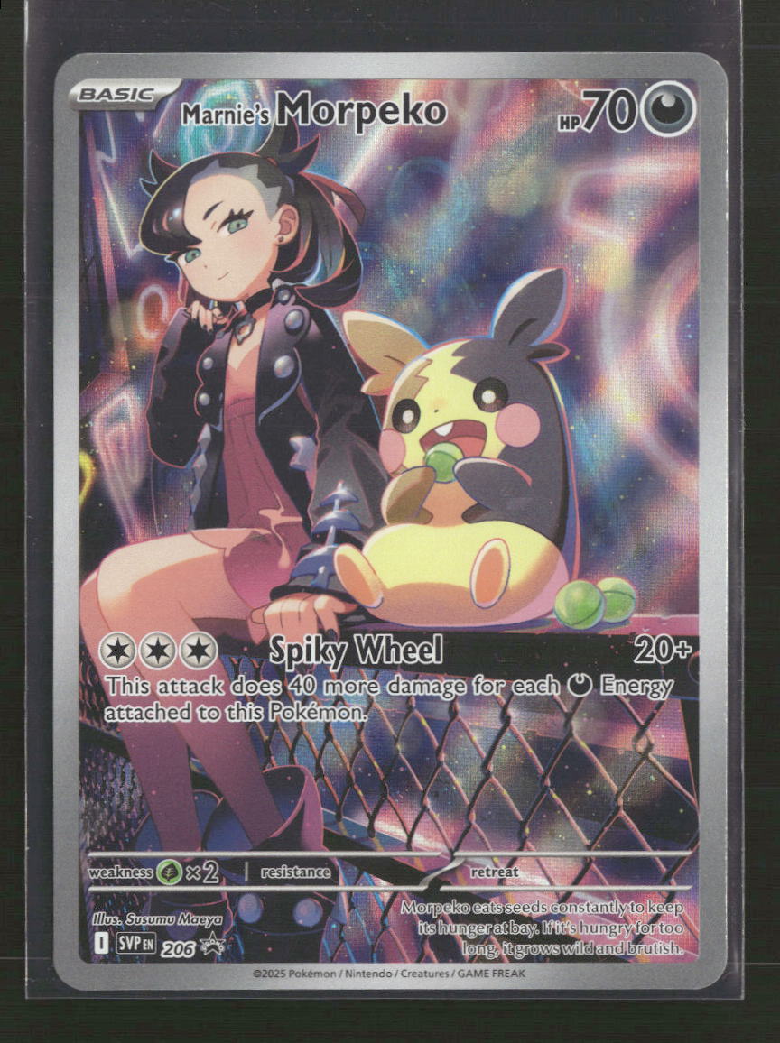 SV: Scarlet & Violet Promo Cards Marnie’s Morpeko #206