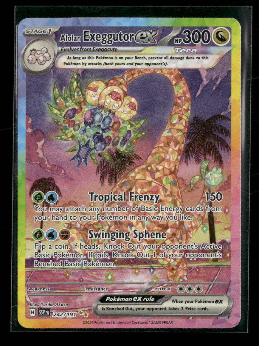 SV08: Surging Sparks Alolan Exeggutor ex #242/191