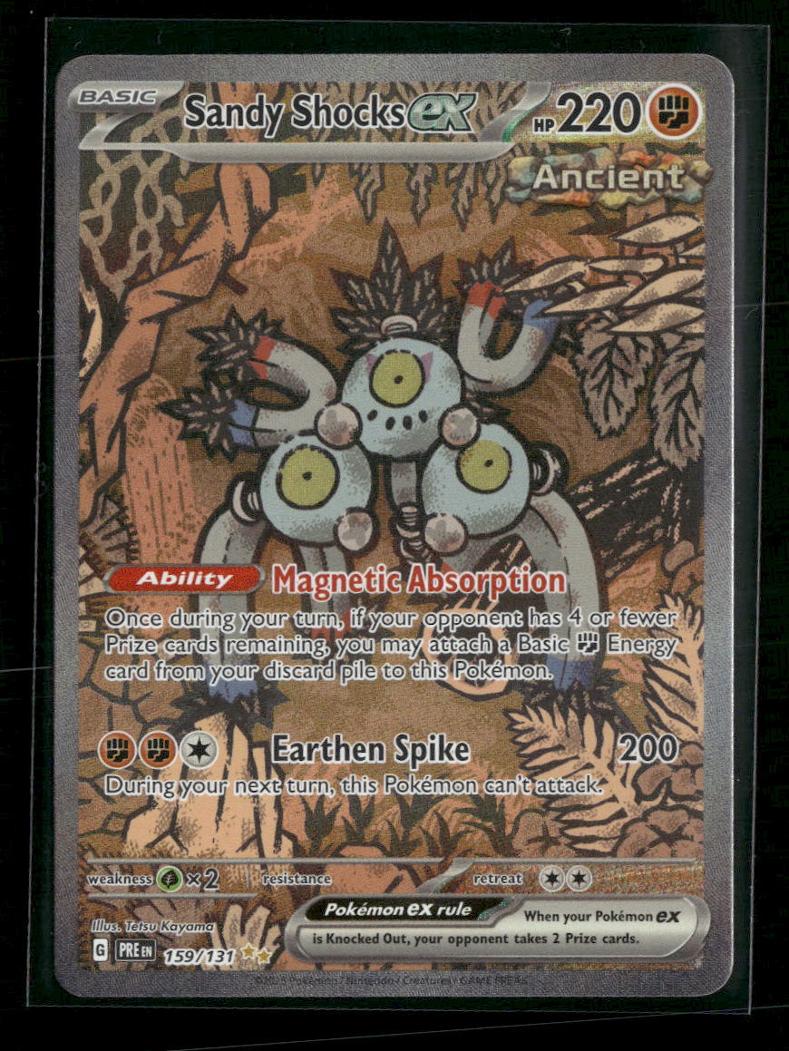 SV: Prismatic Evolutions Sandy Shocks ex #159/131