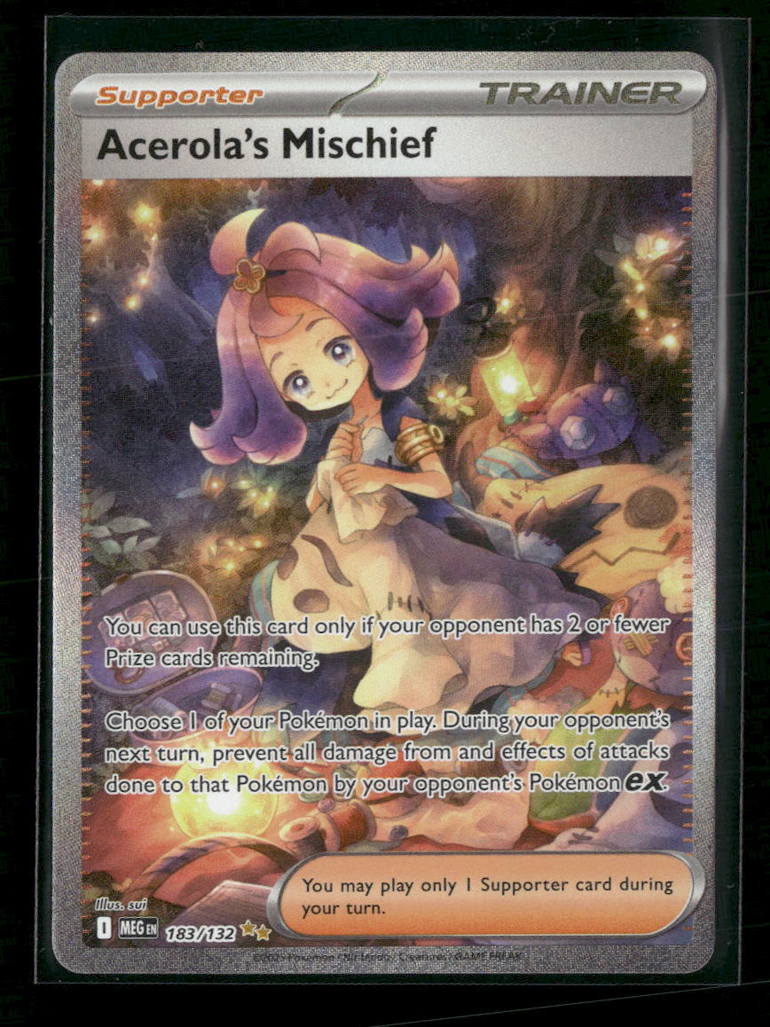 ME01: Mega Evolution Acerola's Mischief #183/132