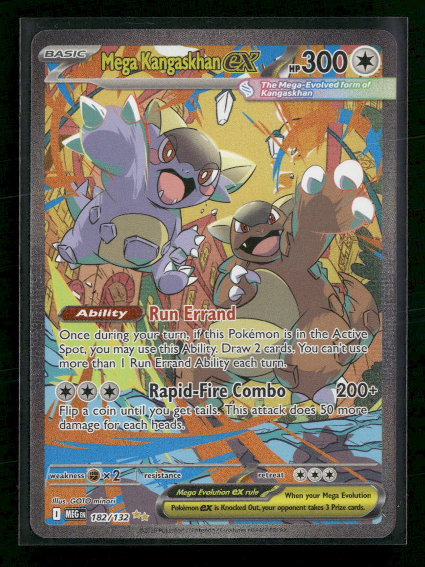 ME01: Mega Evolution Mega Kangaskhan ex #182/132