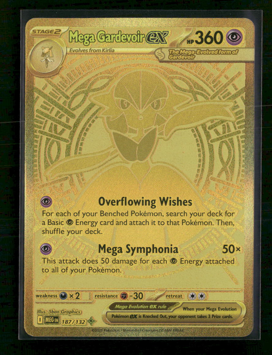 ME01: Mega Evolution Mega Gardevoir ex #187/132