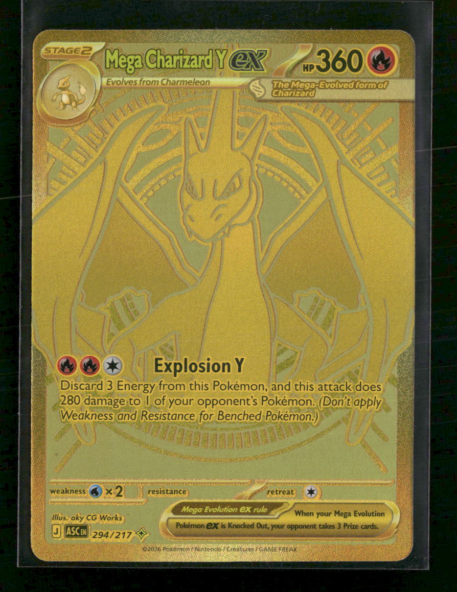 ME: Ascended Heroes Mega Charizard Y ex #294/217