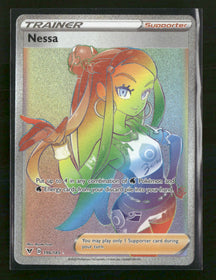 SWSH04: Vivid Voltage Nessa (Secret) #196/185