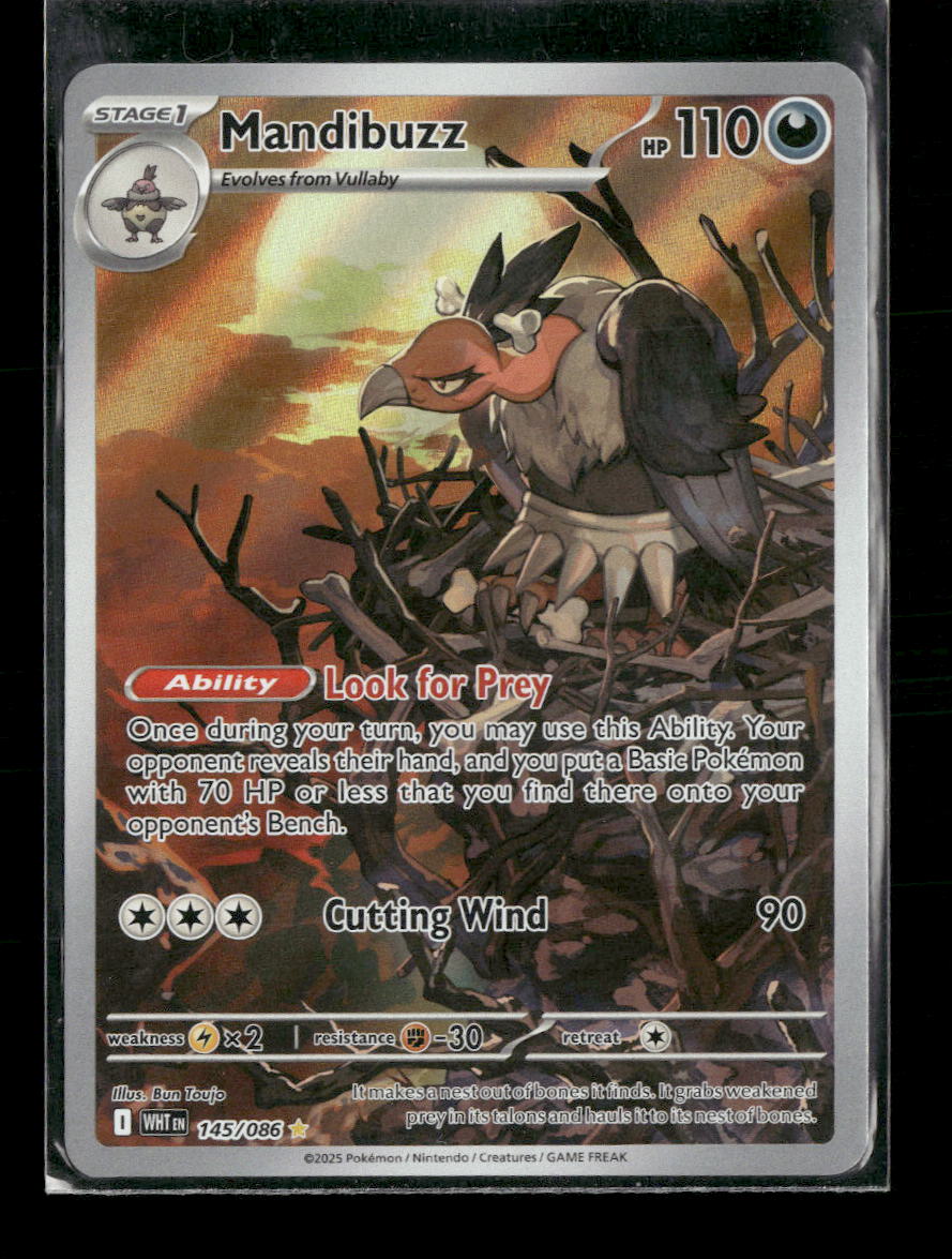 SV: White Flare Mandibuzz #145/086