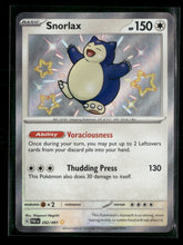 SV: Paldean Fates Snorlax #202/091