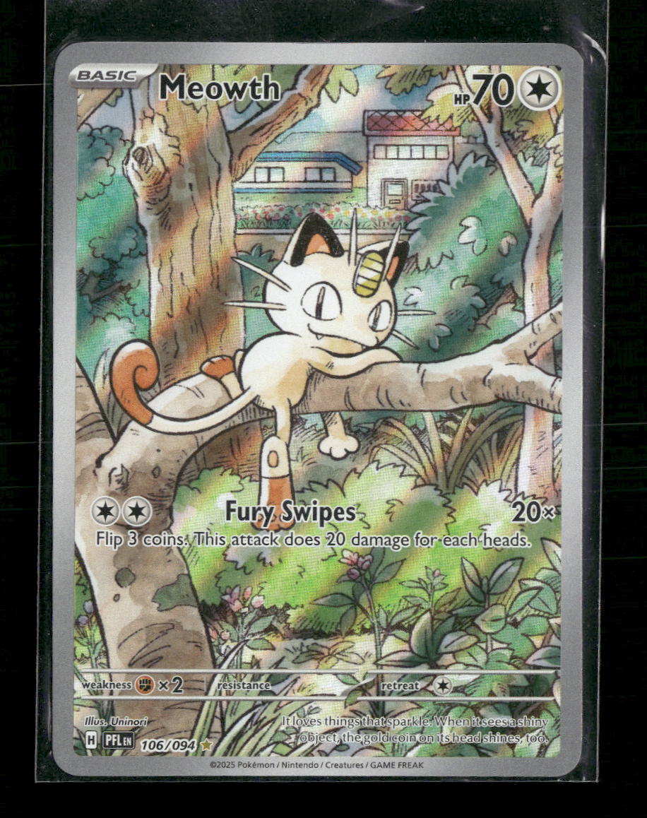 ME02: Phantasmal Flames Meowth #106/094