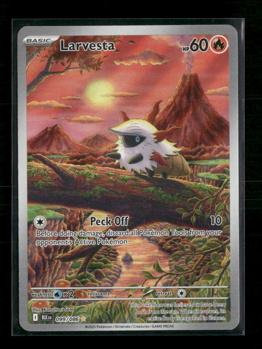 SV: Black Bolt Larvesta #099/086