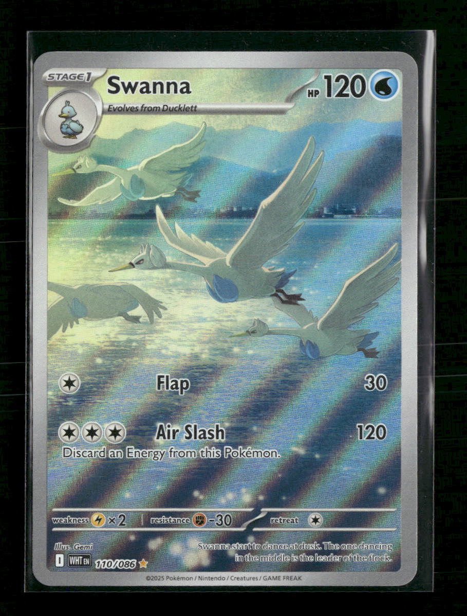 SV: White Flare Swanna #110/086