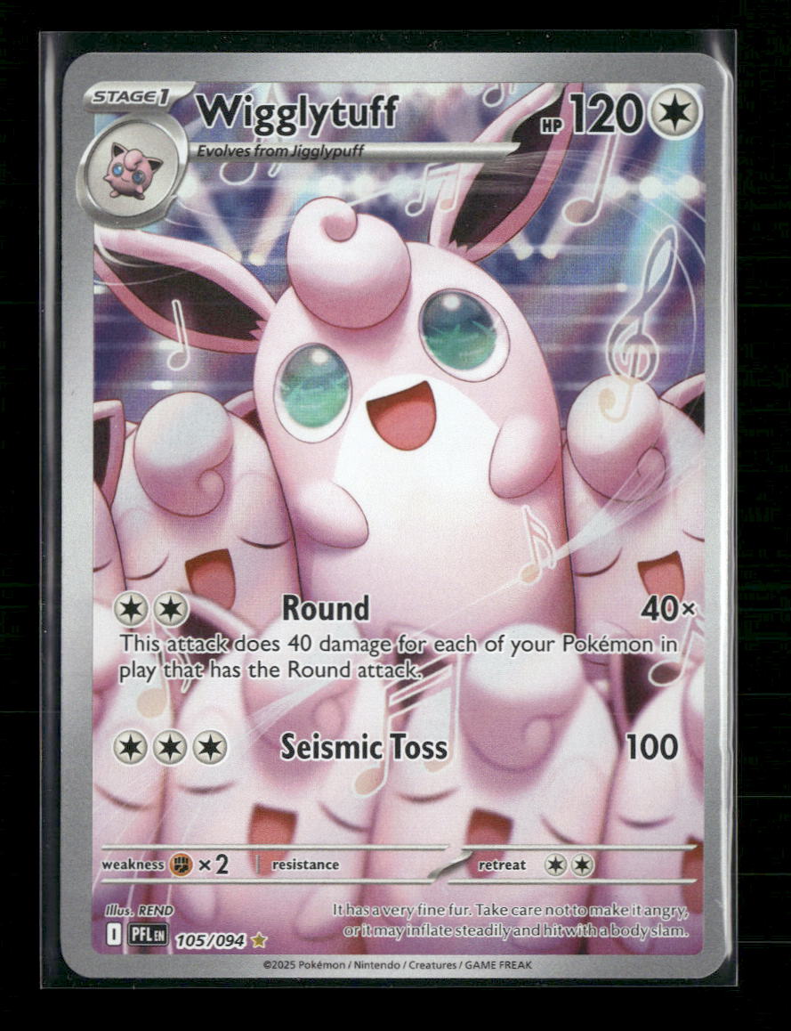 ME02: Phantasmal Flames Wigglytuff #105/094