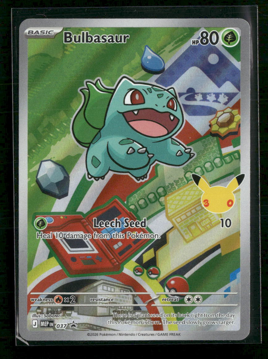 ME: Mega Evolution Promo Bulbasaur #037